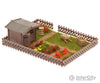 Faller 180492 Ho Allotments With Small Garden House Scenery Details