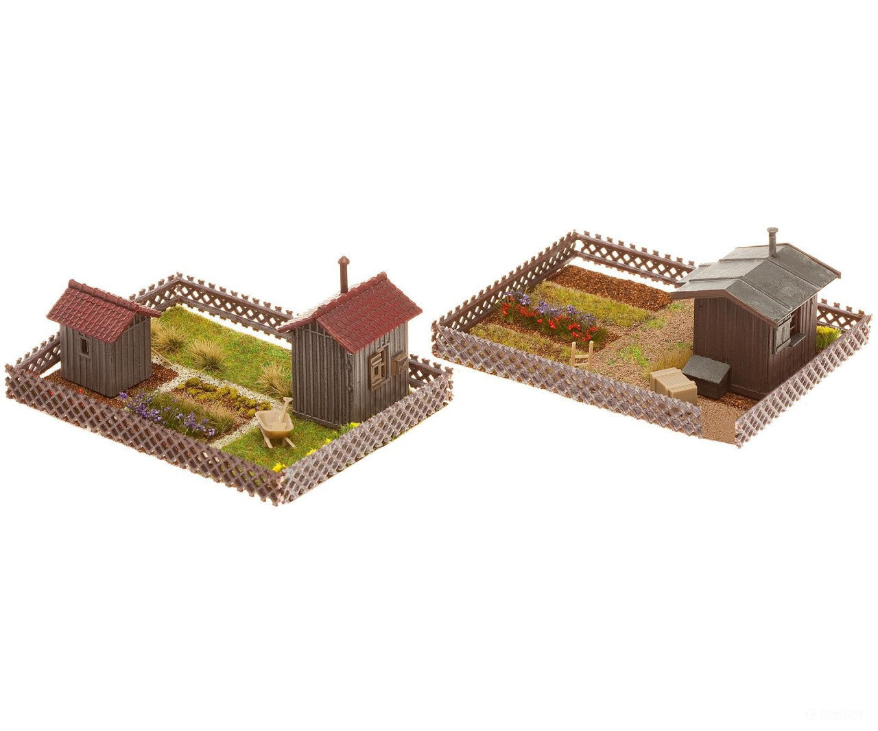 Faller 180494 Ho 2 Allotments With Sheds Scenery Details