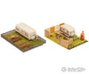 Faller 180495 Ho 2 Allotments With Caravan Scenery Details