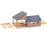Faller 180498 Ho Timber Storage Sheds Scenery Details