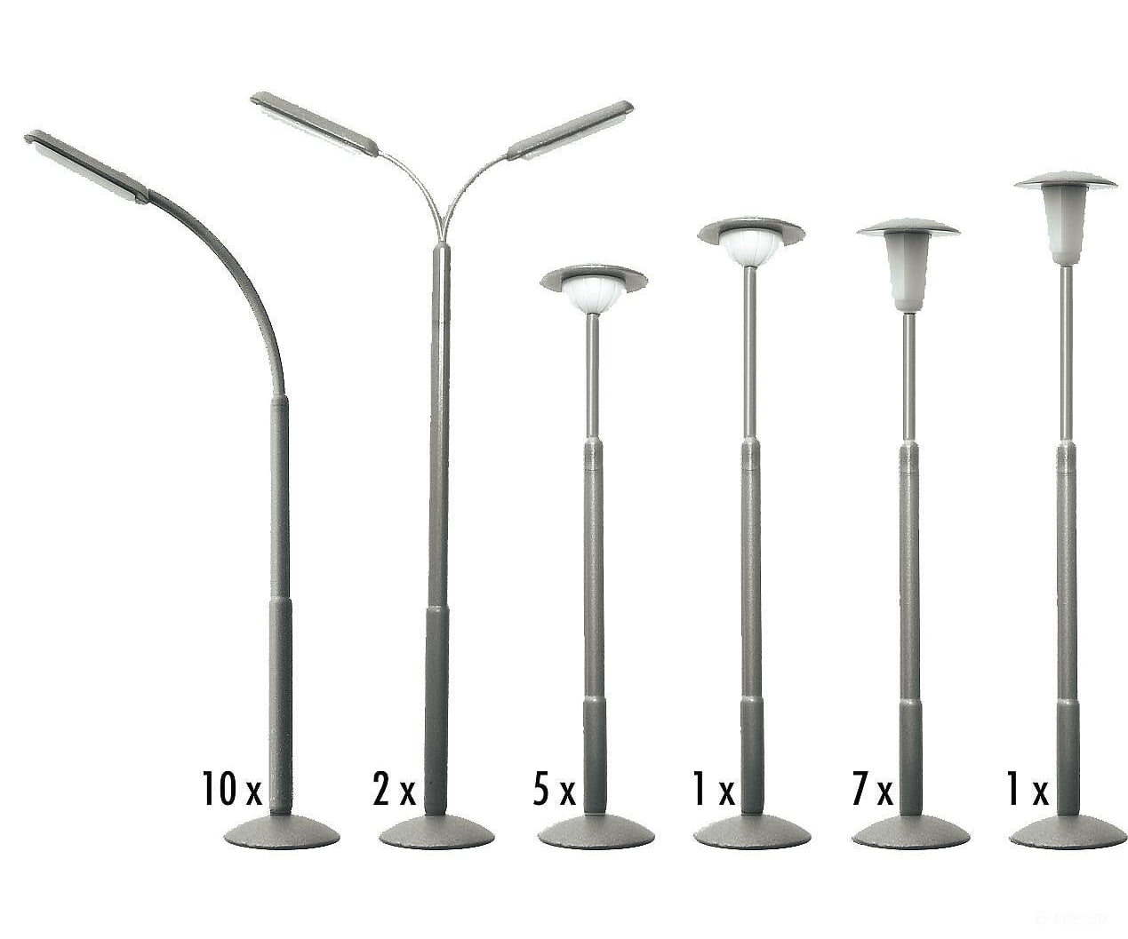 Faller 180538 Ho Streetlamp Set Roads & Streets