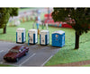Faller 180543 Ho Toi Portable Toilets Scenery Details