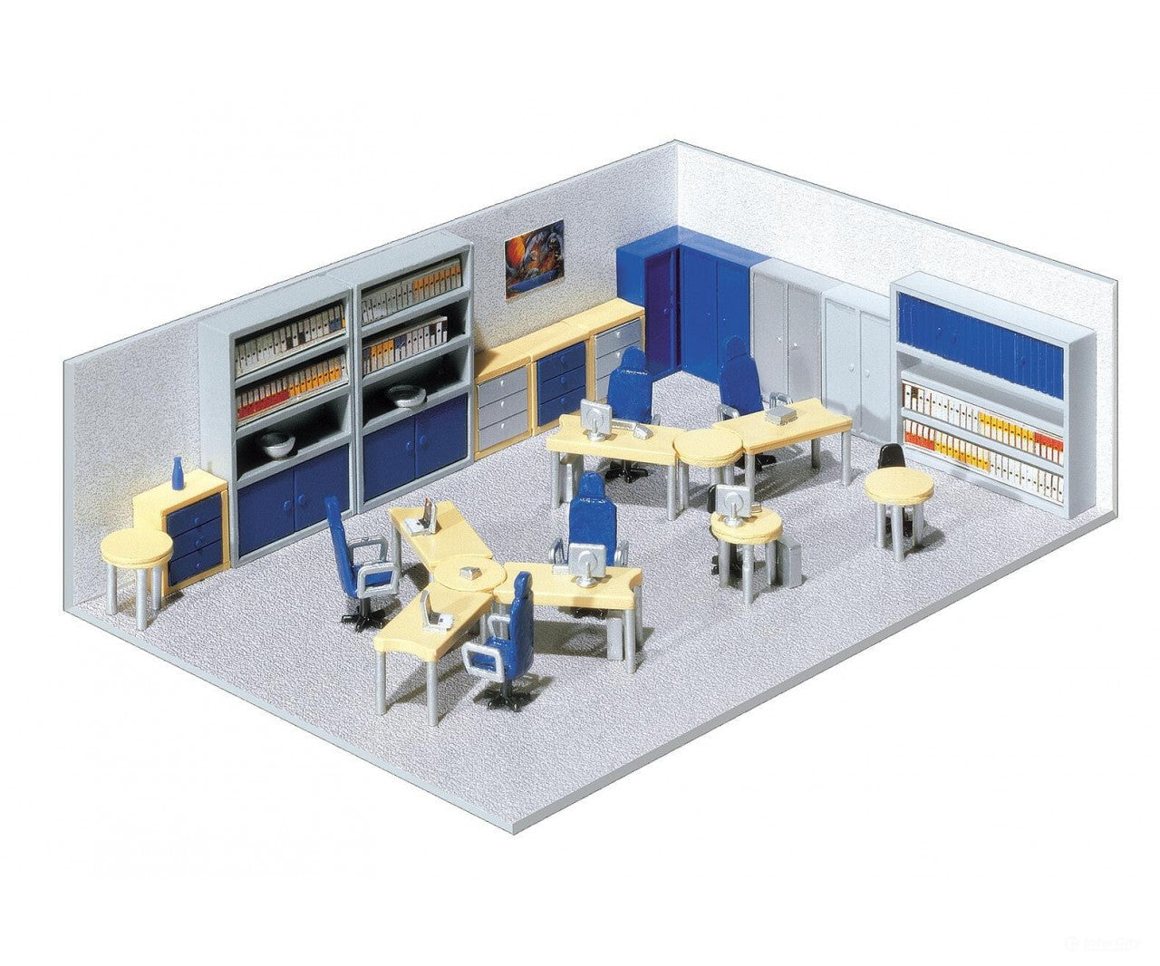 Faller 180545 Ho Building Interior Decoration Scenery Details