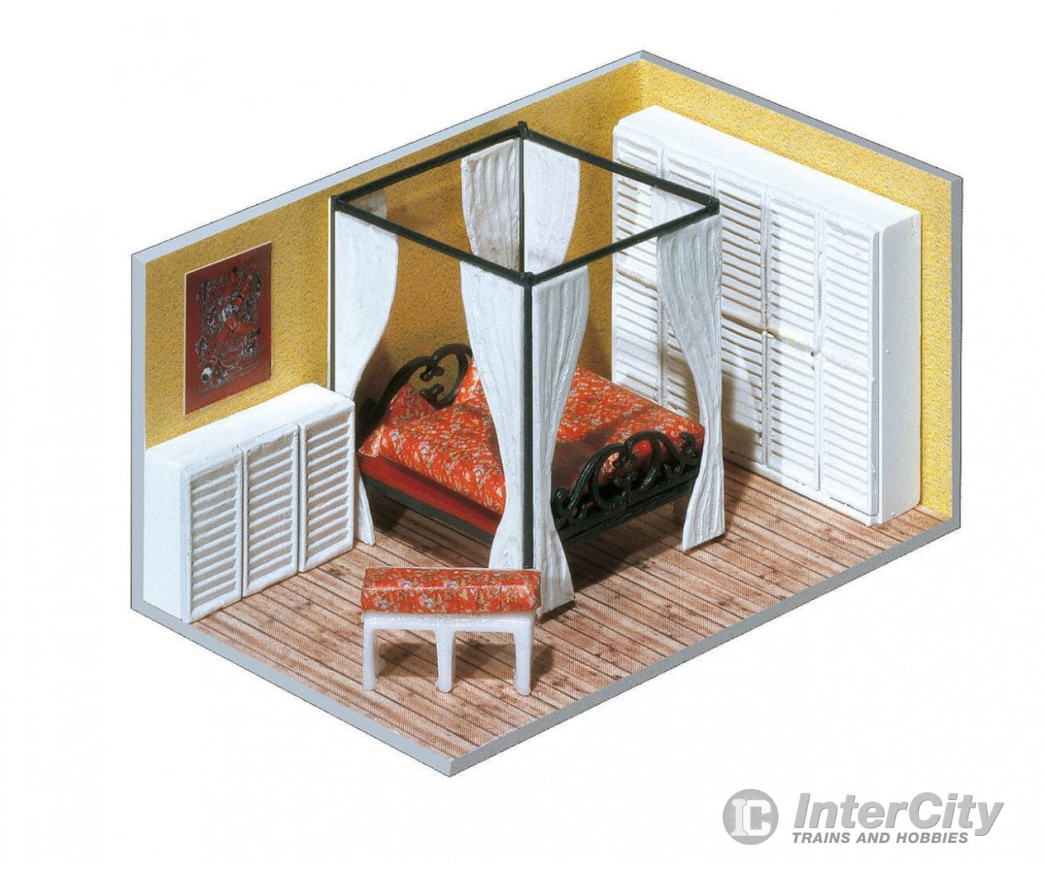 Faller 180545 Ho Building Interior Decoration Scenery Details