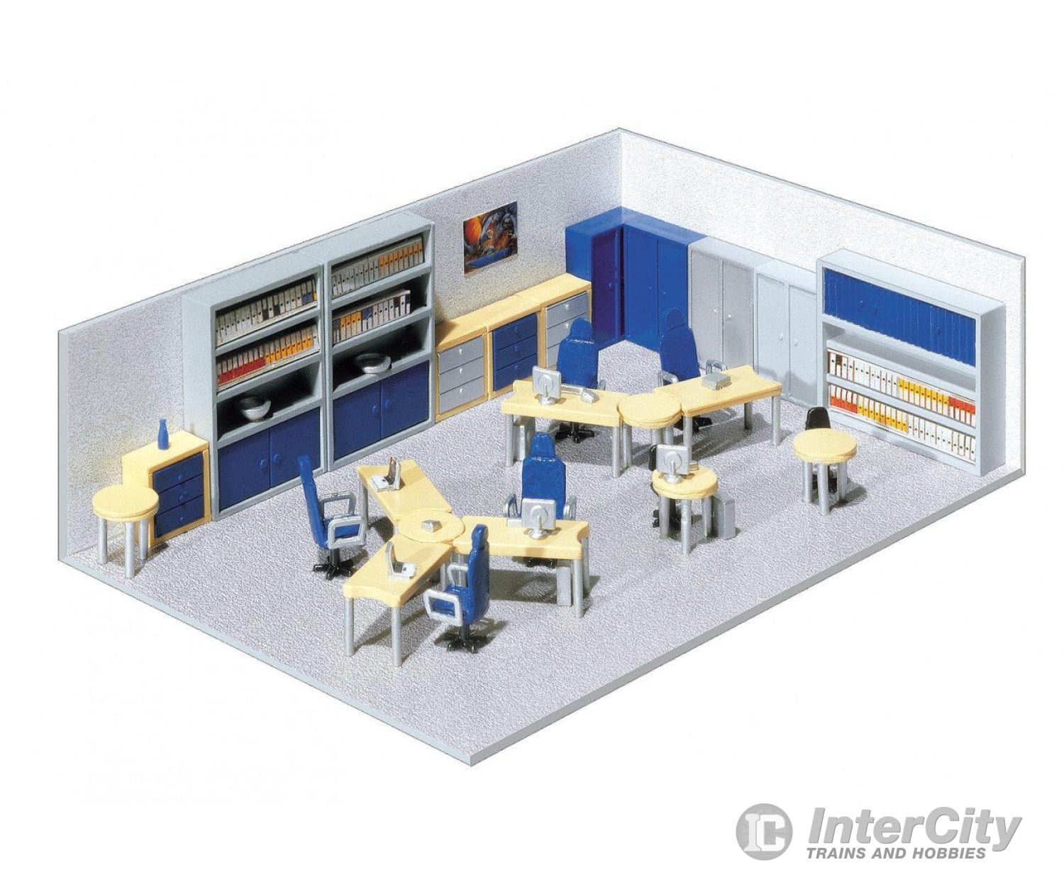 Faller 180545 Ho Building Interior Decoration Scenery Details