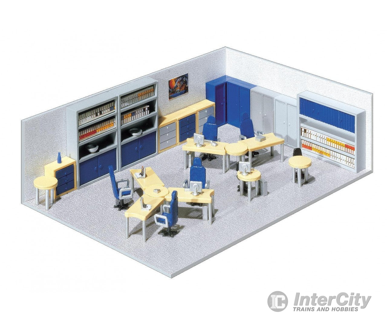 Faller 180545 Ho Building Interior Decoration Scenery Details