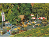Faller 180564 Ho Beer Garden Scenery Details