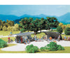 Faller 180584 Ho 2 Bicycles Stands With Bikes Scenery Details