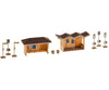 Faller 180587 Ho 2 Bus Stop Shelters Scenery Details