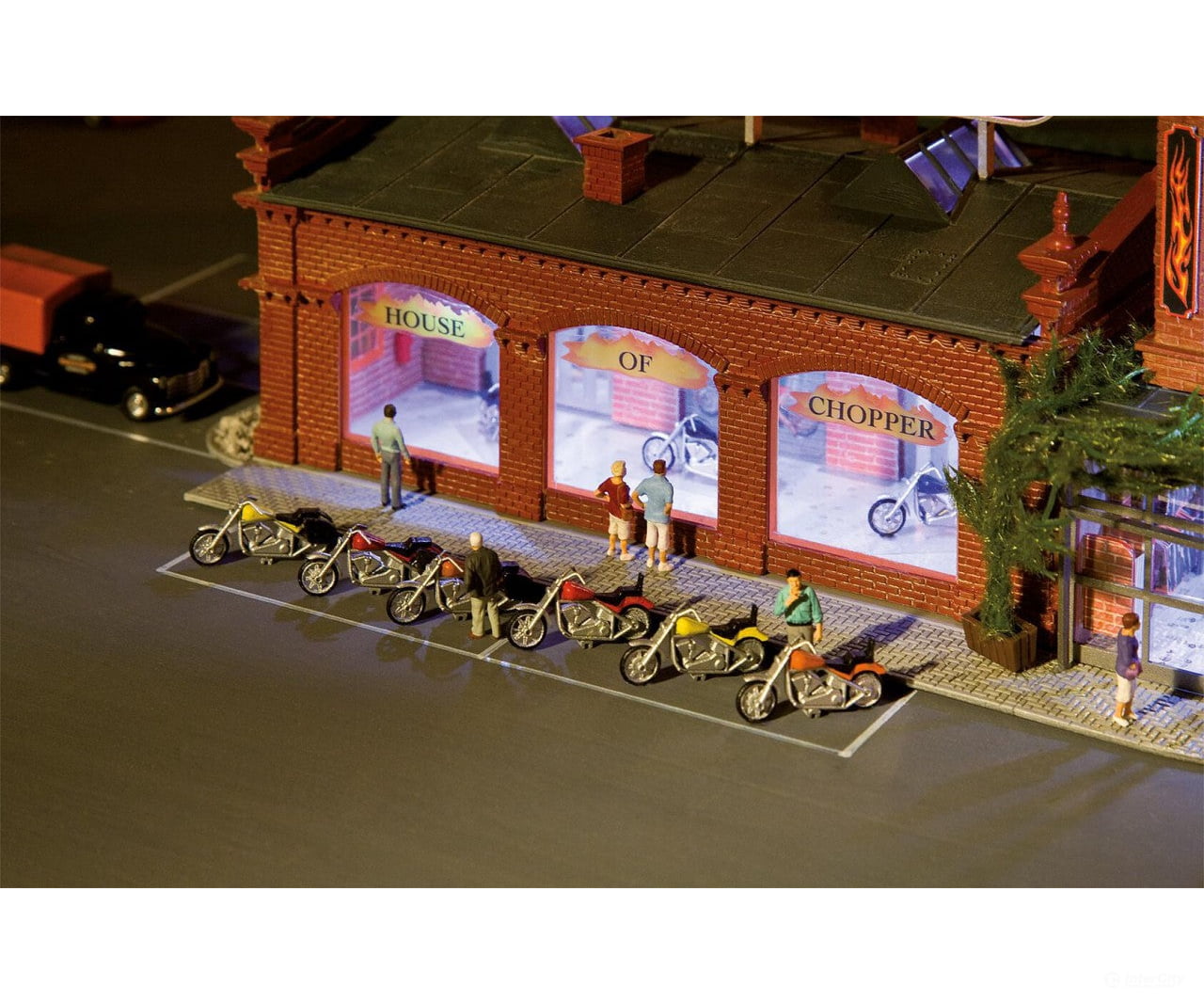 Faller 180603 Ho 6 Motorcycles Scenery Details