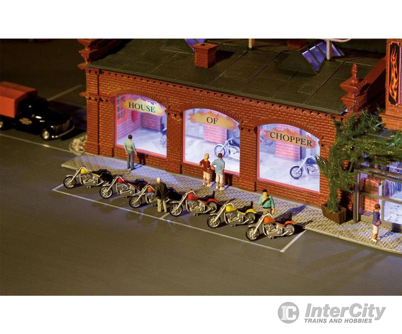 Faller 180603 Ho 6 Motorcycles Scenery Details
