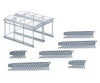 Faller 180606 Ho Modern Shopping Cart Roofing Scenery Details