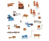 Faller 180620 HO Agricultural accessories Scenery Details