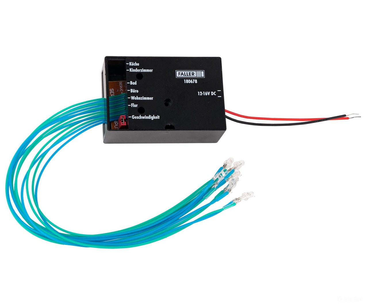 Faller 180678 Ho Tt N Z Led Building Lighting With Control Lights & Electronics