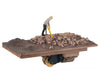 Faller 180693 HO Construction worker with compressor Scenery Details