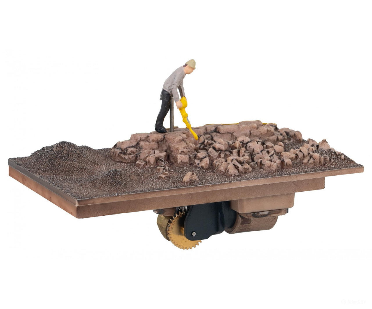 Faller 180693 HO Construction worker with compressor Scenery Details