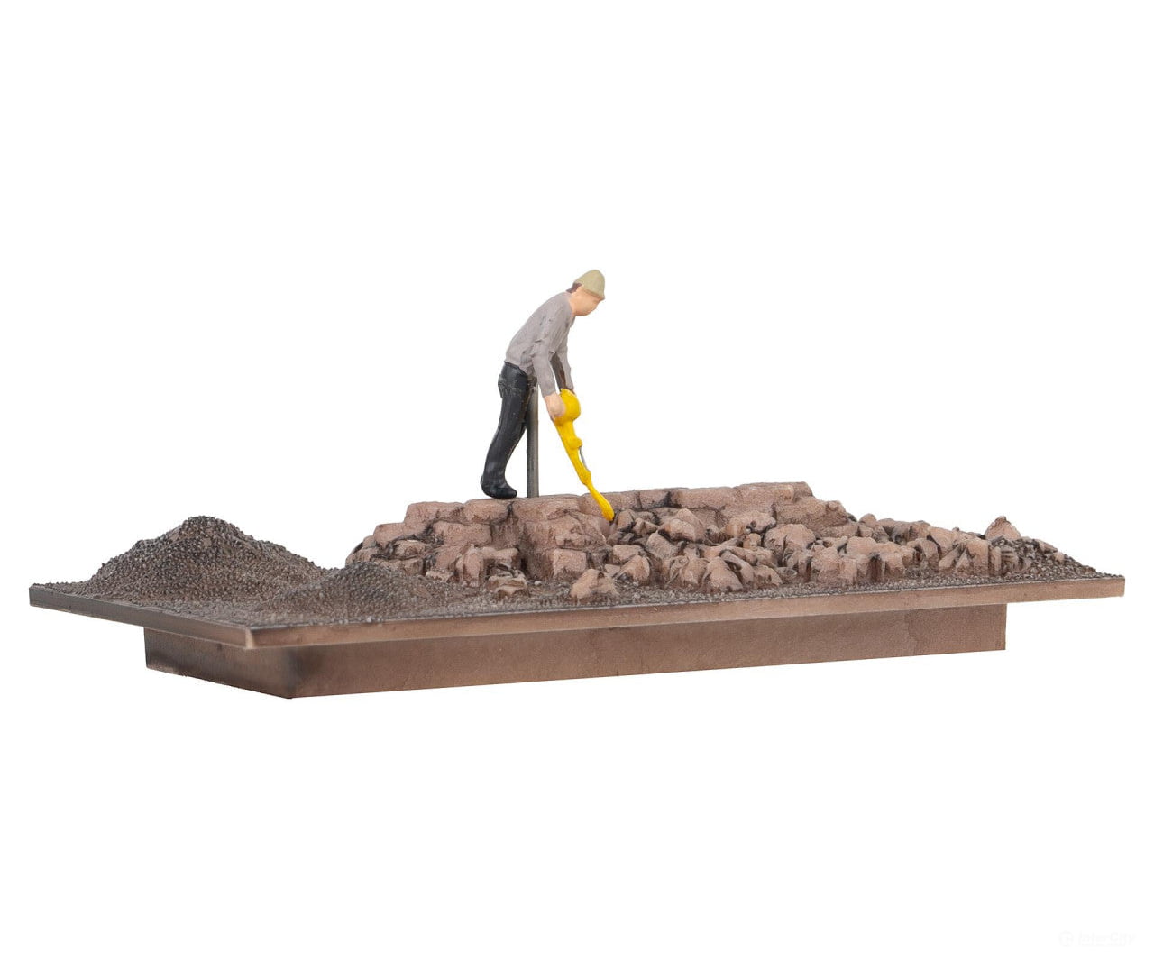 Faller 180693 HO Construction worker with compressor Scenery Details