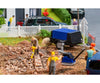 Faller 180693 HO Construction worker with compressor Scenery Details