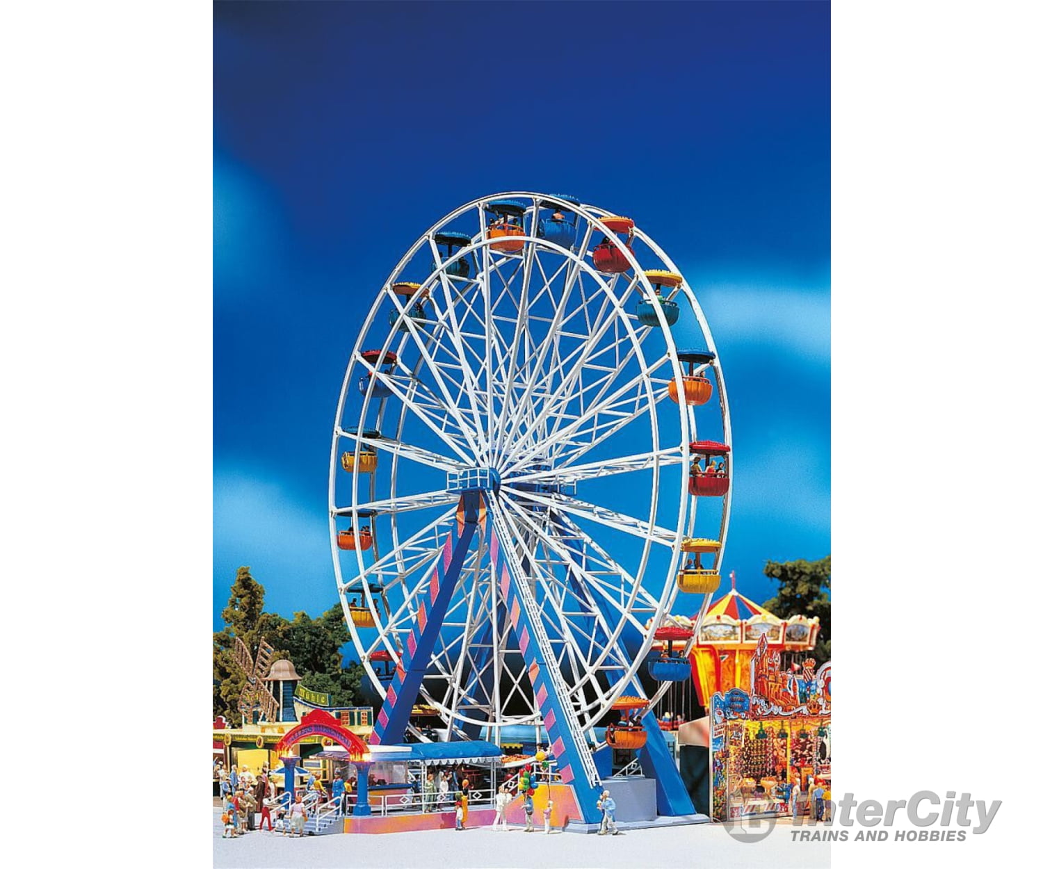 Faller 180728 Ho Ferris Wheel Led Lighting Set Lights & Electronics