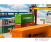 Faller 180821 Ho 20’ Container Evergreen Freight Loads & Containers