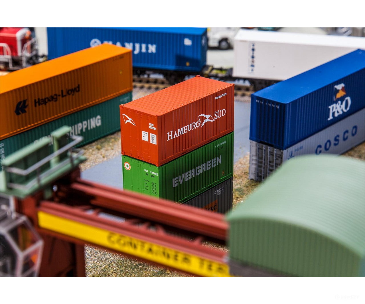 Faller 180822 Ho 20’ Container Hamburg Süd Freight Loads & Containers