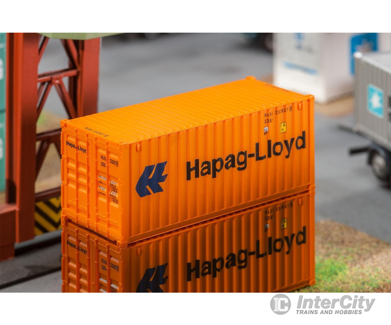 Faller 180826 Ho 20’ Container Hapag-Lloyd Freight Loads & Containers