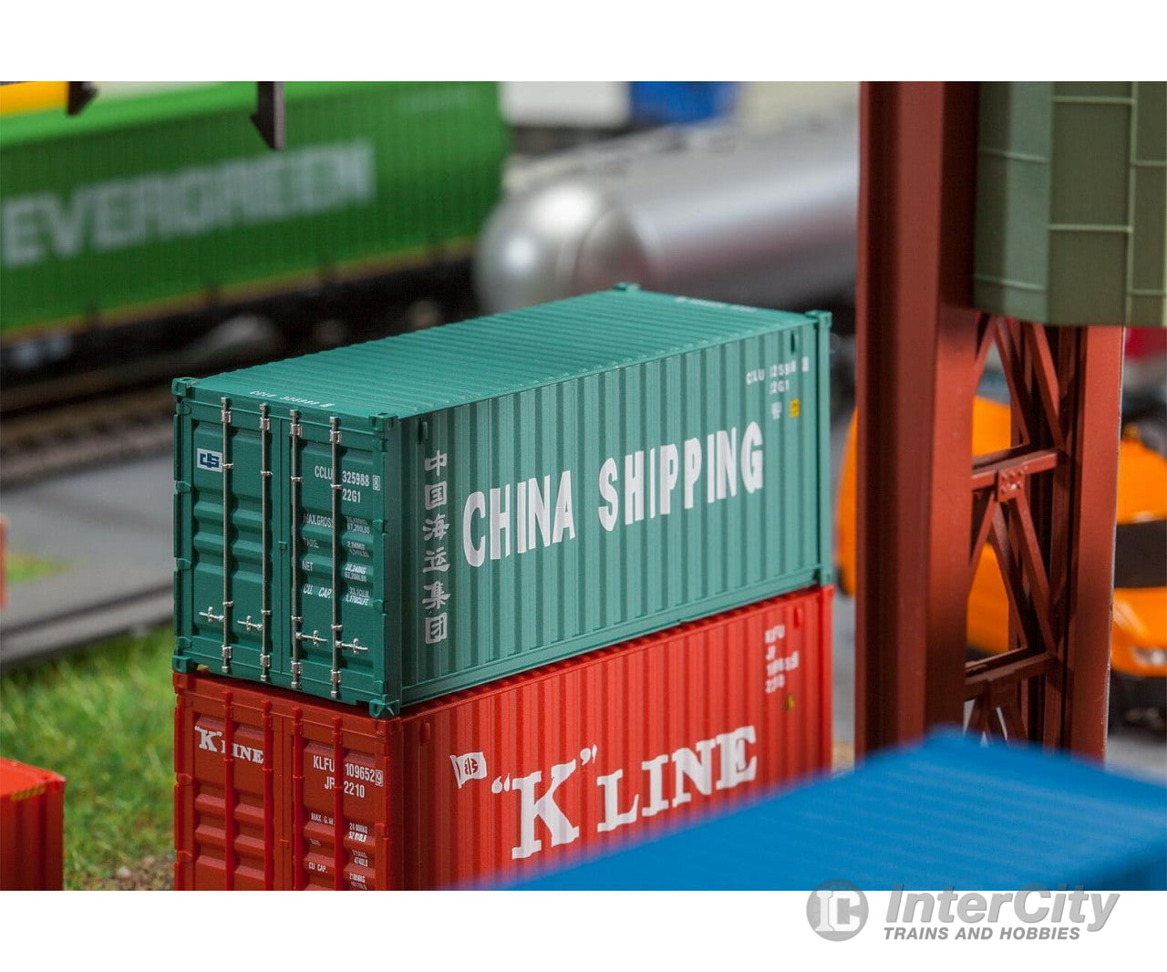 Faller 180828 Ho 20’ Container China Shipping Freight Loads & Containers