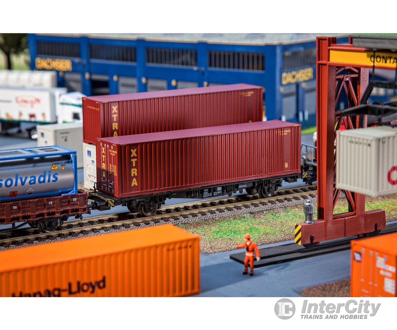 Faller 180850 Ho 40’ Hi-Cube Container Xtra Freight Loads & Containers