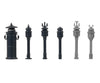 Faller 180855 Ho 6 Signal Bells Scenery Details