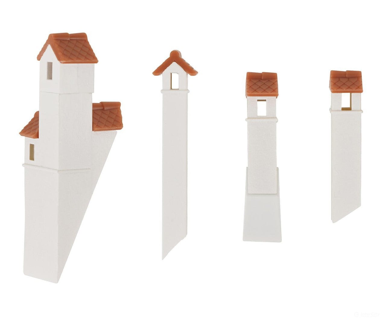 Faller 180858 Ho 4 Chimneys Scenery Details