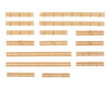 Faller 180860 Ho 3 Garden Fences Scenery Details