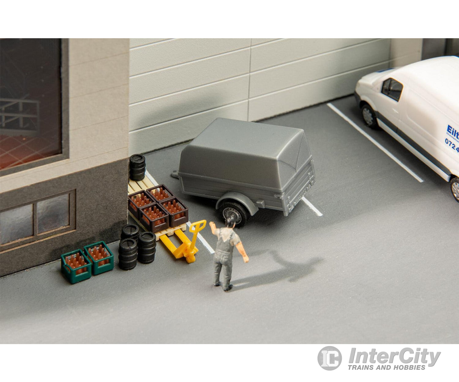 Faller 180864 Ho Car Trailer Scenery Details