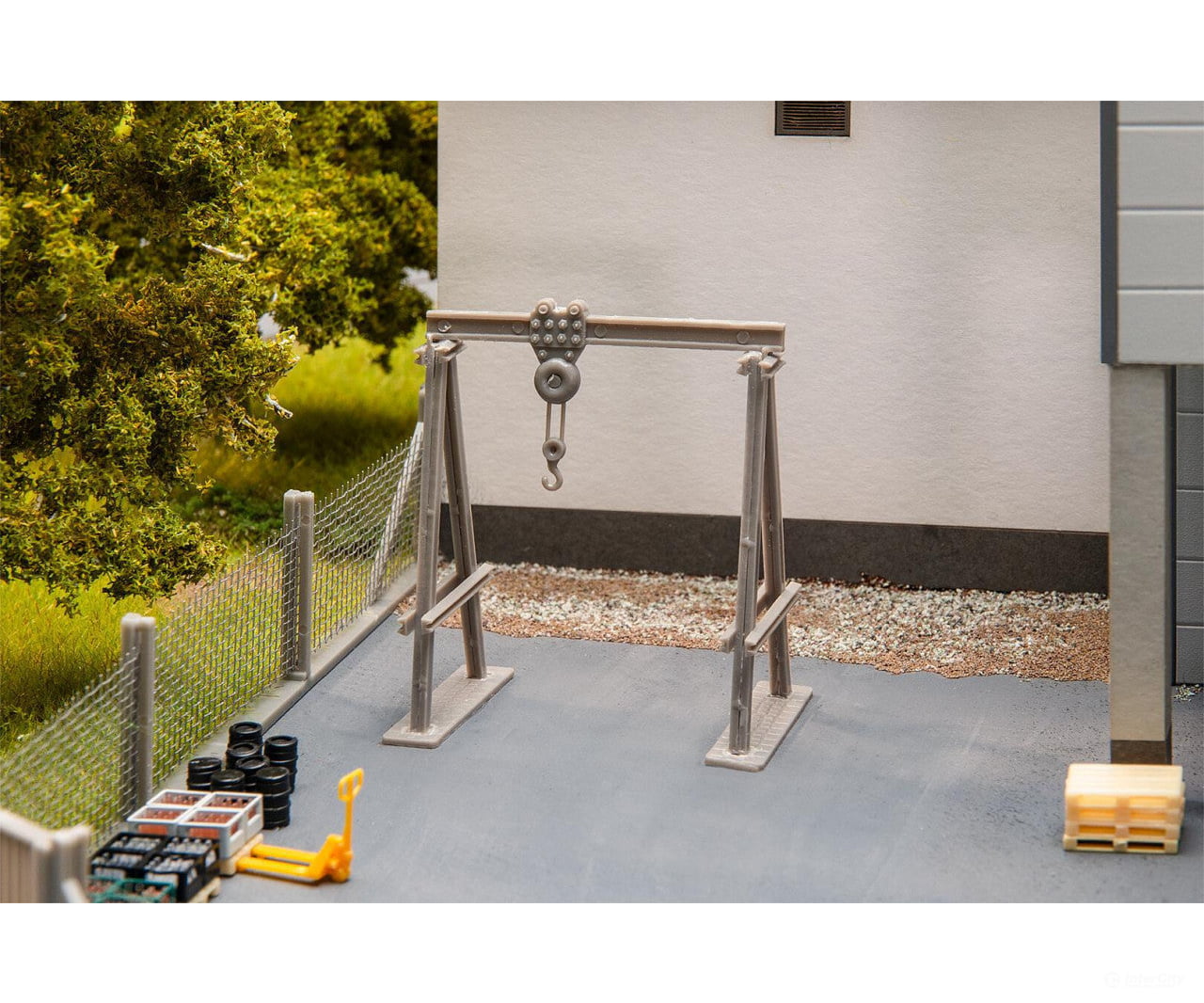 Faller 180865 Ho Small Gantry Crane Scenery Details