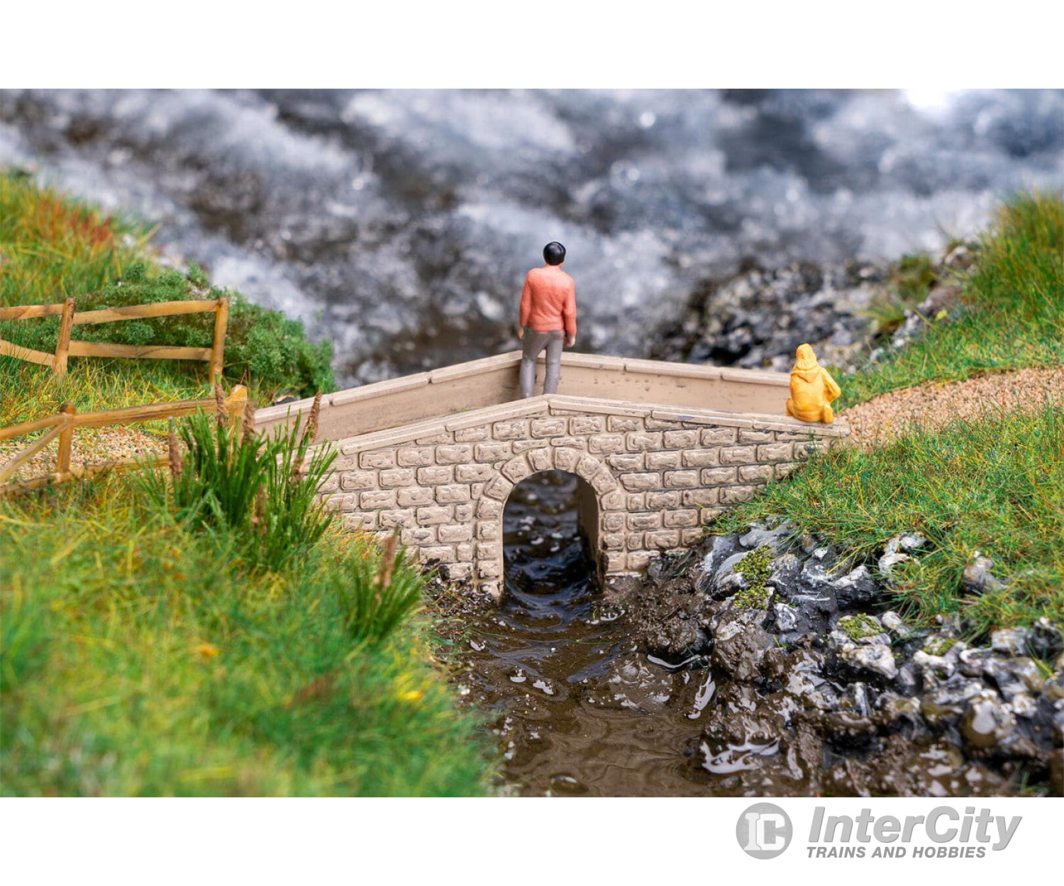 Faller 180866 Ho Small Stone Bridge Scenery Details