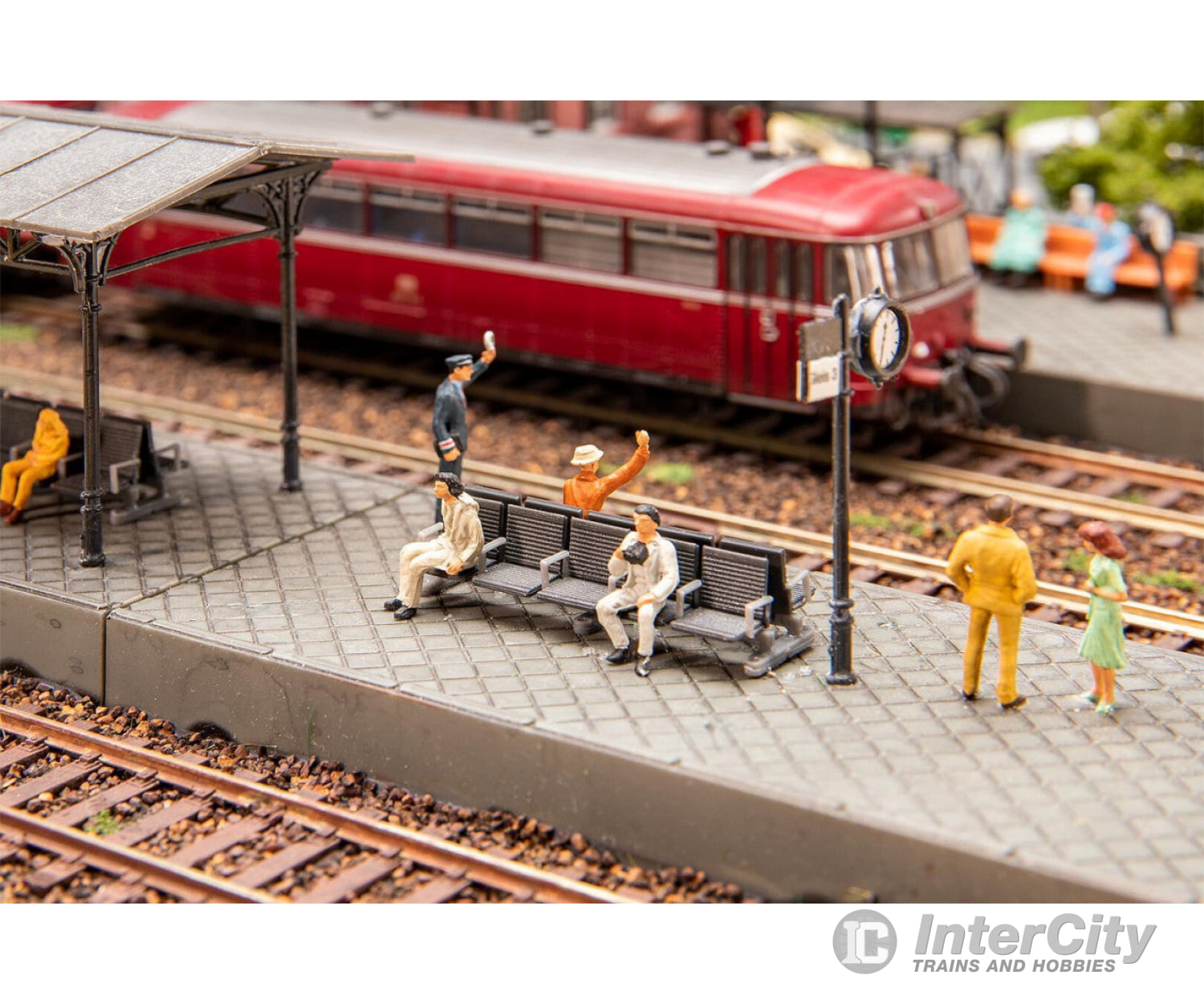 Faller 180867 Ho 2 Platform Benches Scenery Details