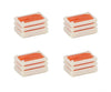 Faller 180868 Ho 4 Market Boxes With Vegetables Scenery Details