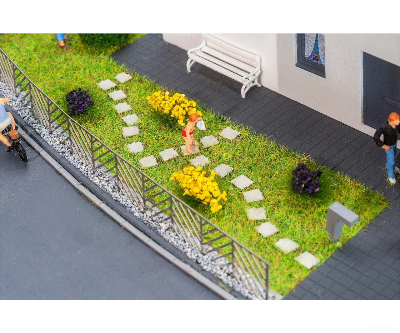 Faller 180877 HO Terrace tiles concrete Scenery Details