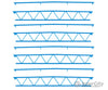 Faller 180885 Ho Goldbeck 4 Steel Trusses Scenery Details