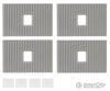 Faller 180888 Ho Goldbeck 4 Roof Elements With Roof Lights Scenery Details