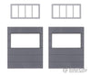 Faller 180891 Ho 2 Wall Elements With Horizontal Windows Goldbeck Scenery Details