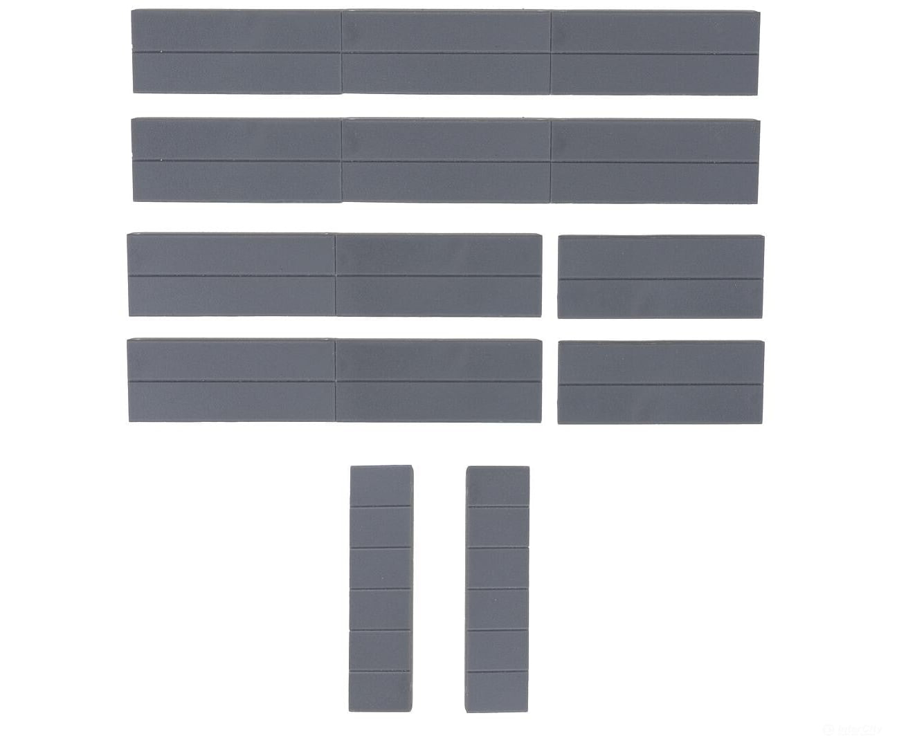 Faller 180893 Ho Broad Wall Elements Goldbeck Scenery Details