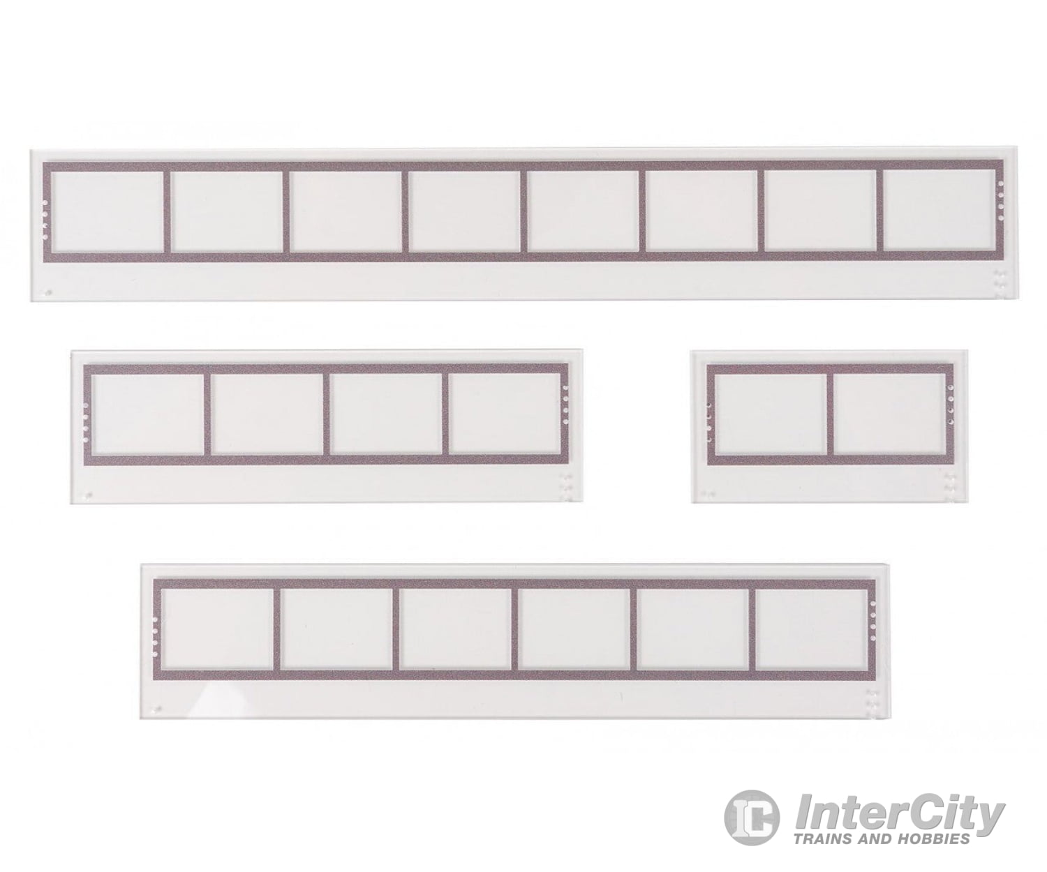 Faller 180894 Ho Set Of Glass Elements Goldbeck Scenery Details