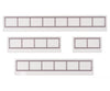 Faller 180894 Ho Set Of Glass Elements Goldbeck Scenery Details