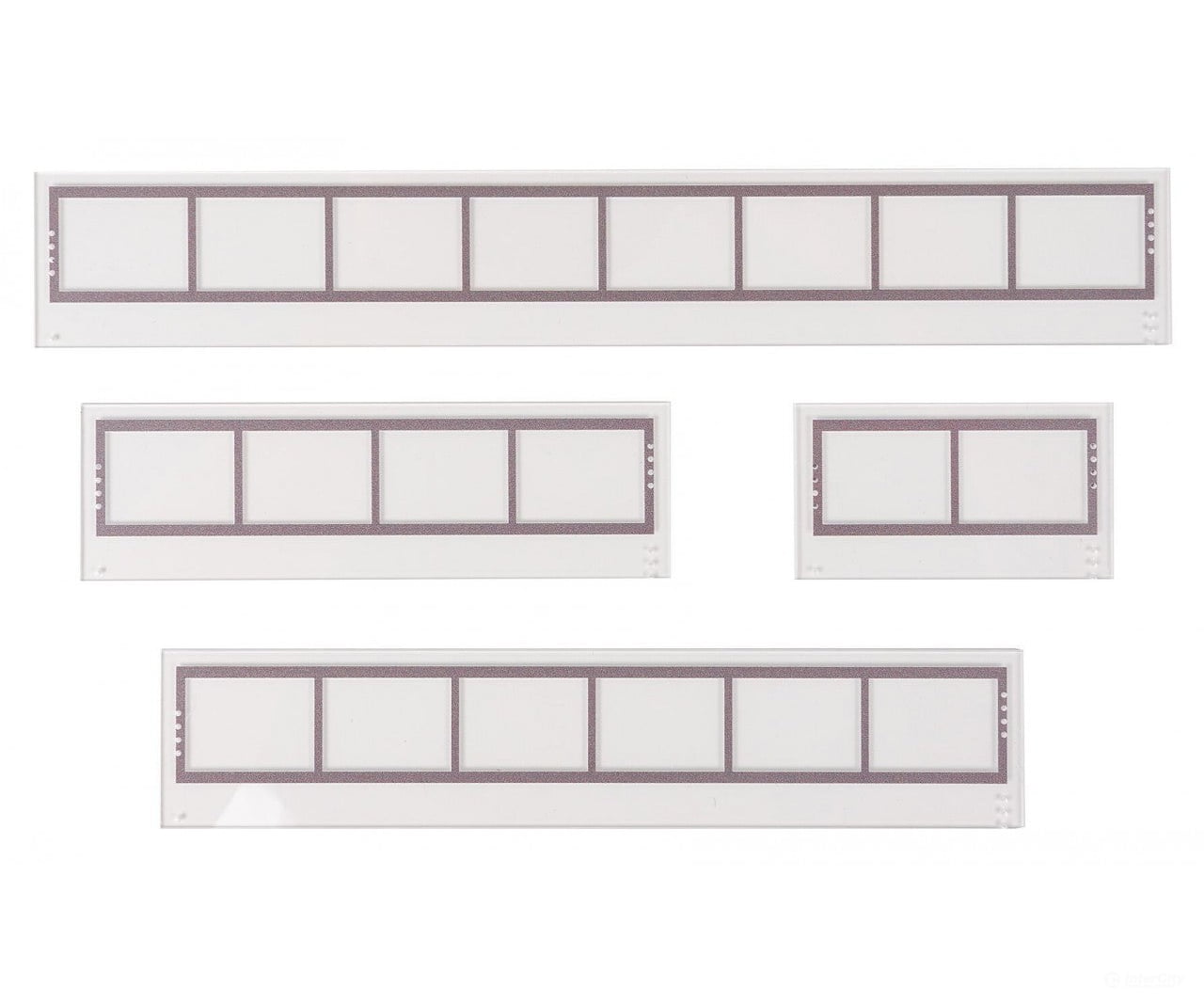 Faller 180894 Ho Set Of Glass Elements Goldbeck Scenery Details