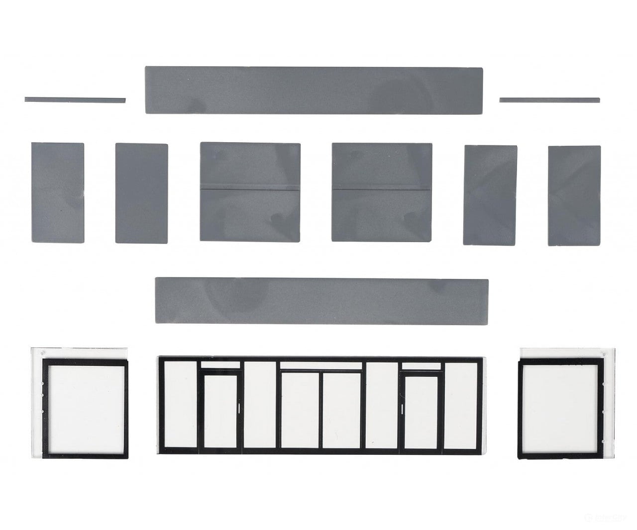 Faller 180896 Ho Goldbeck Entrance Component Scenery Details