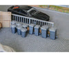 Faller 180905 Ho 10 Rubbish Bins Scenery Details