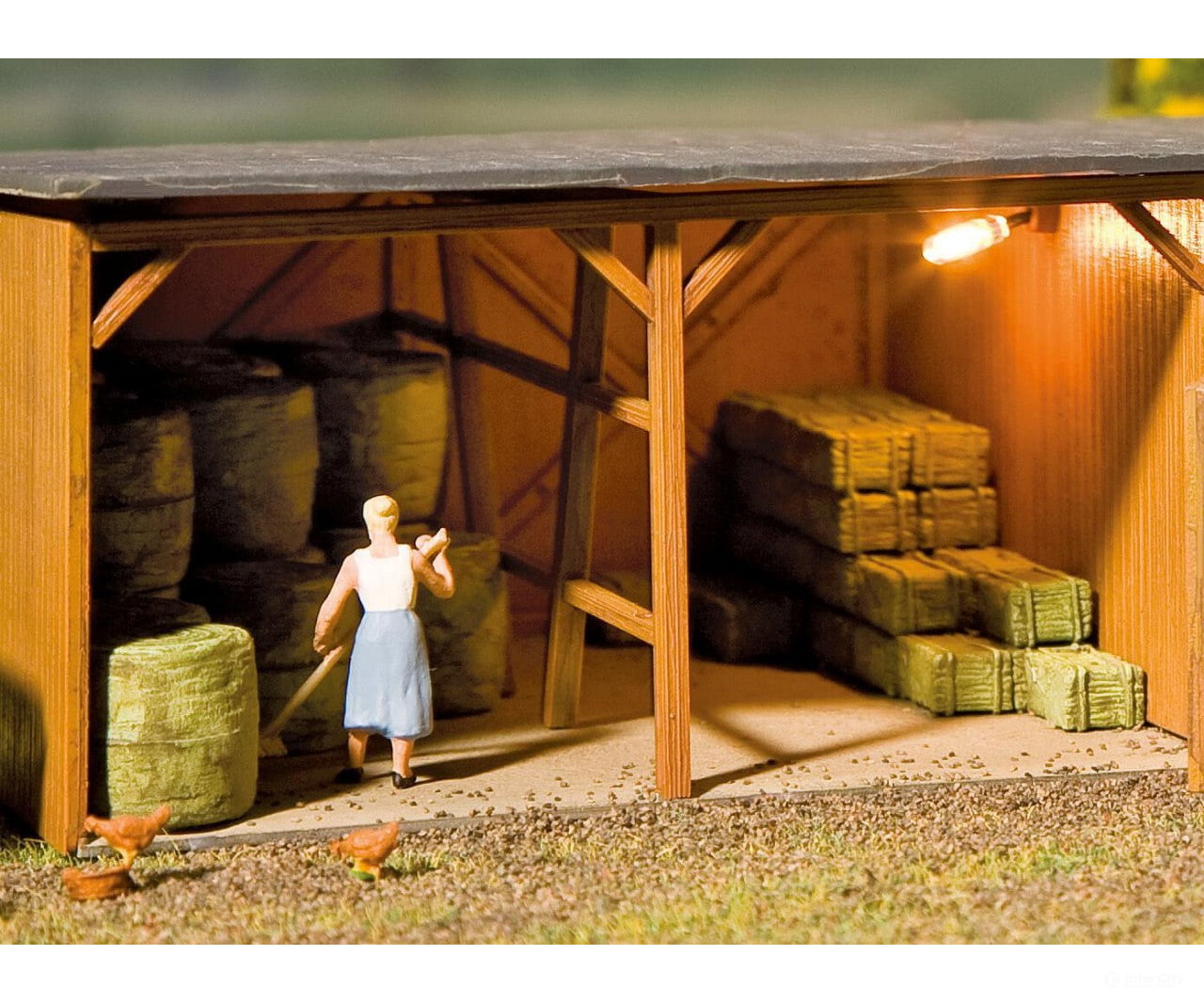 Faller 180907 Ho 20 Bales Of Hay Scenery Details