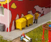 Faller 180913 Ho 2 Yellow Garbage Bins Scenery Details