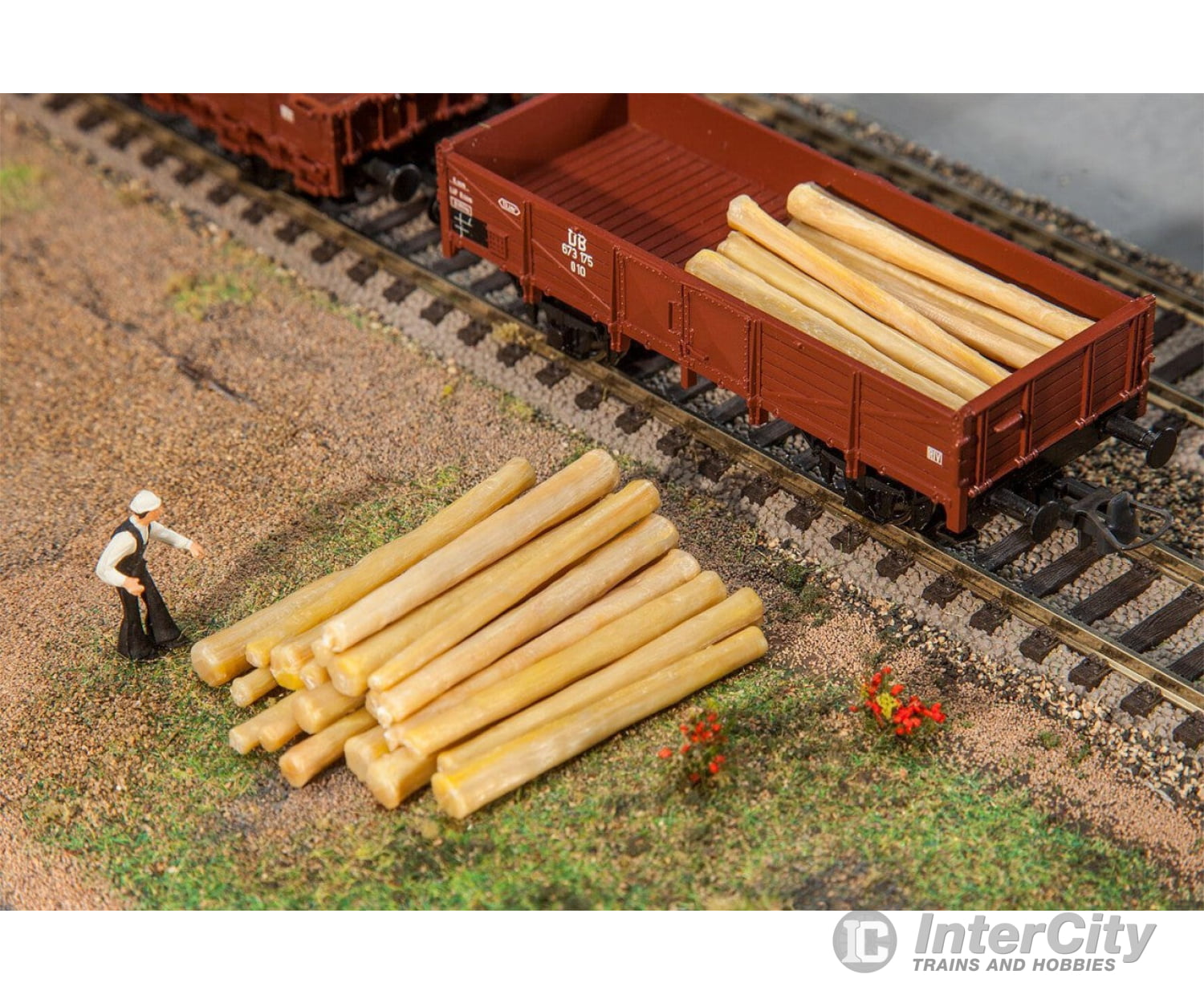 Faller 180925 Ho 20 Logs Scenery Details