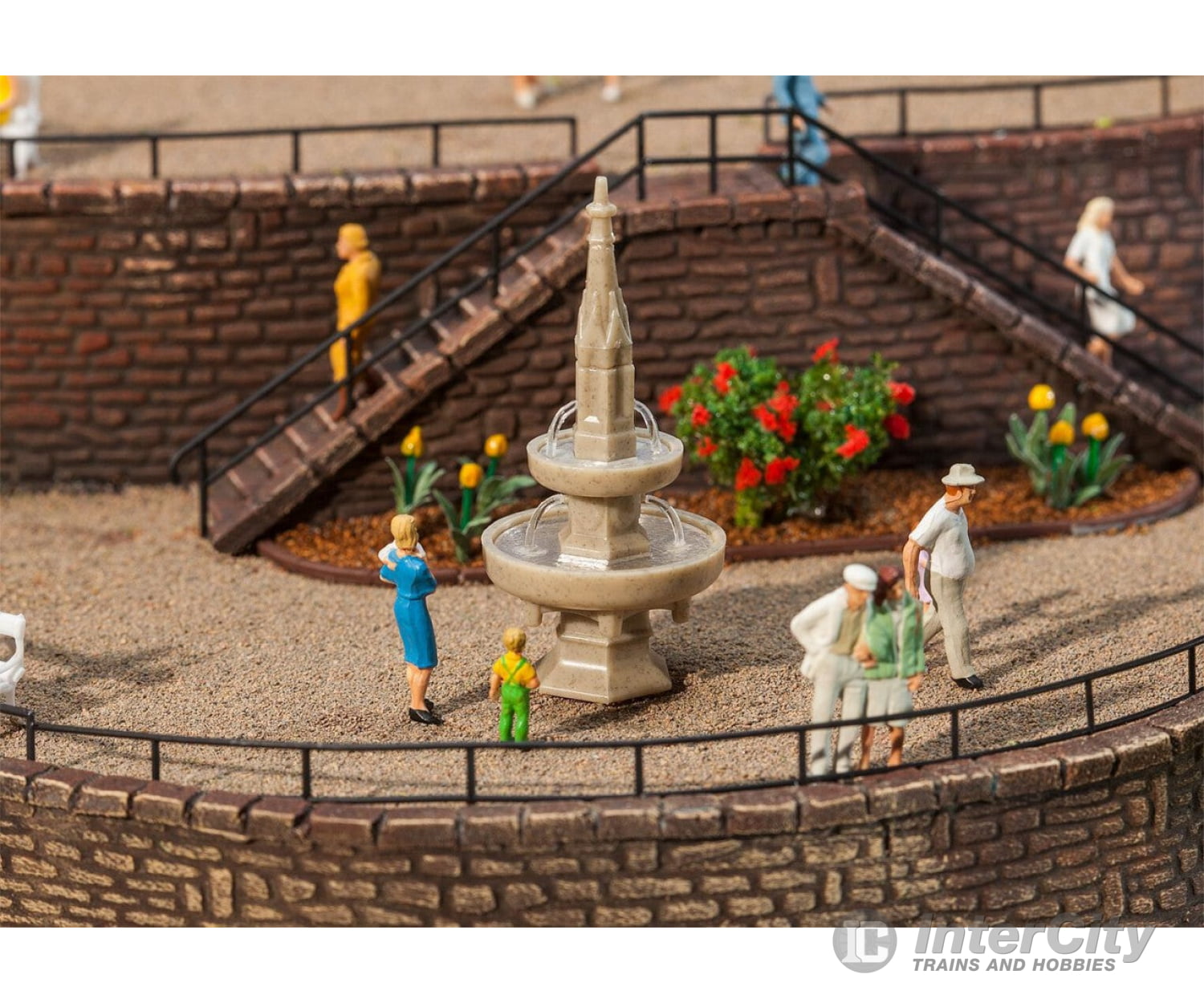 Faller 180944 Ho Fountain Scenery Details